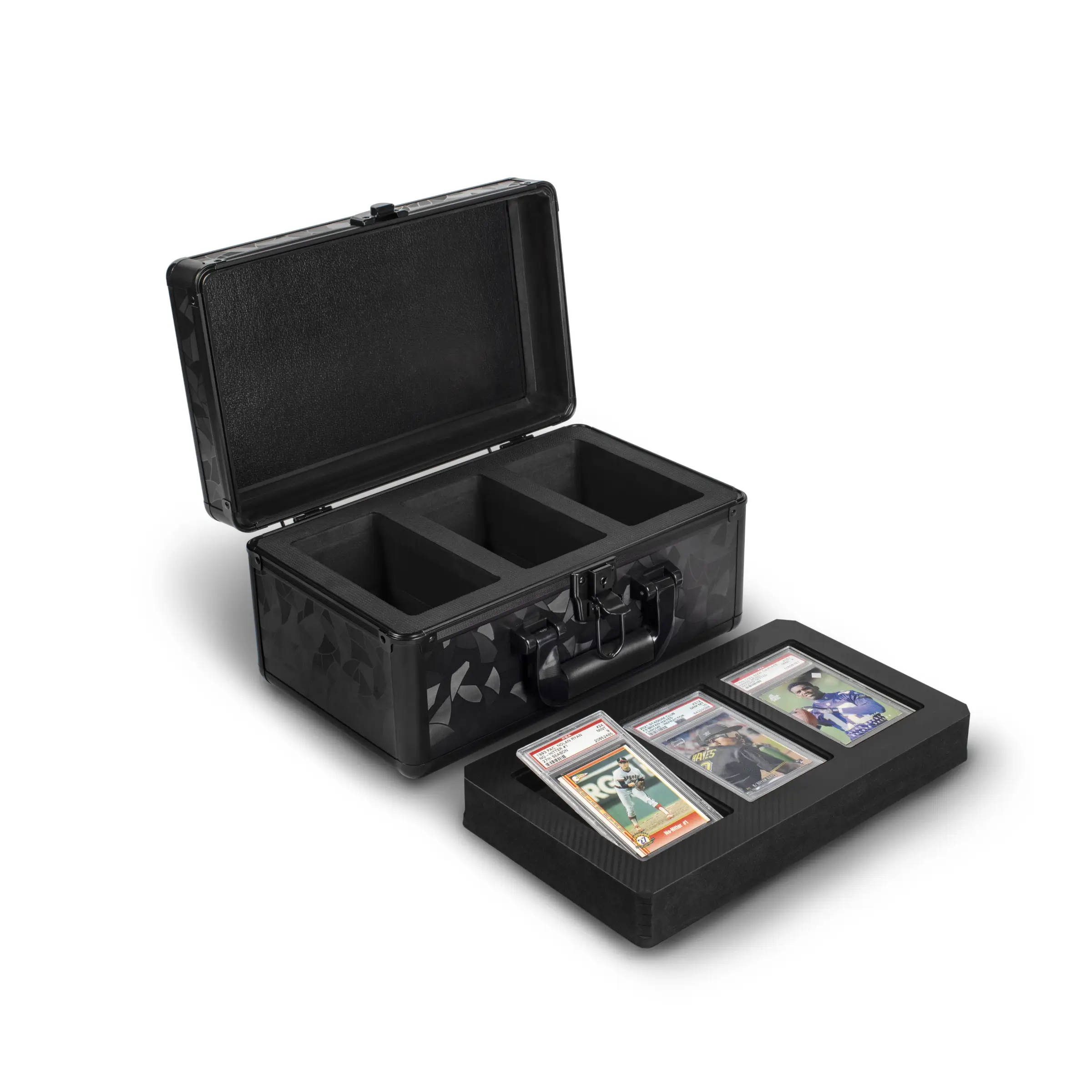Card Case Stealth (3-Row) (Black Mosaic) - Image 5